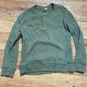 Old Navy boys medium like new sweat shirt Henley